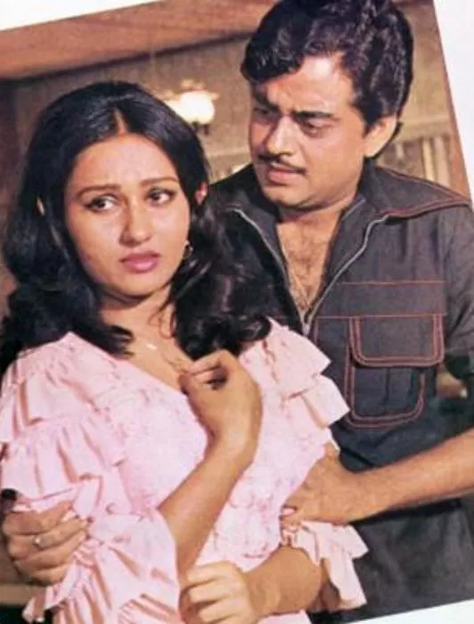 Shatrughan Sinha and Reena Roy during the peak of their Bollywood careers