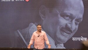 Rohit Pawar speaking to media about Ajit Pawar plane crash and demanding foreign investigation