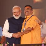Suvendu Adhikari taking oath as Chief Minister of West Bengal under BJP government